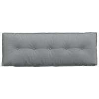 Produktbild för Ryggkudde Ljusgrå 140 x 19 x 50 cm tyg
