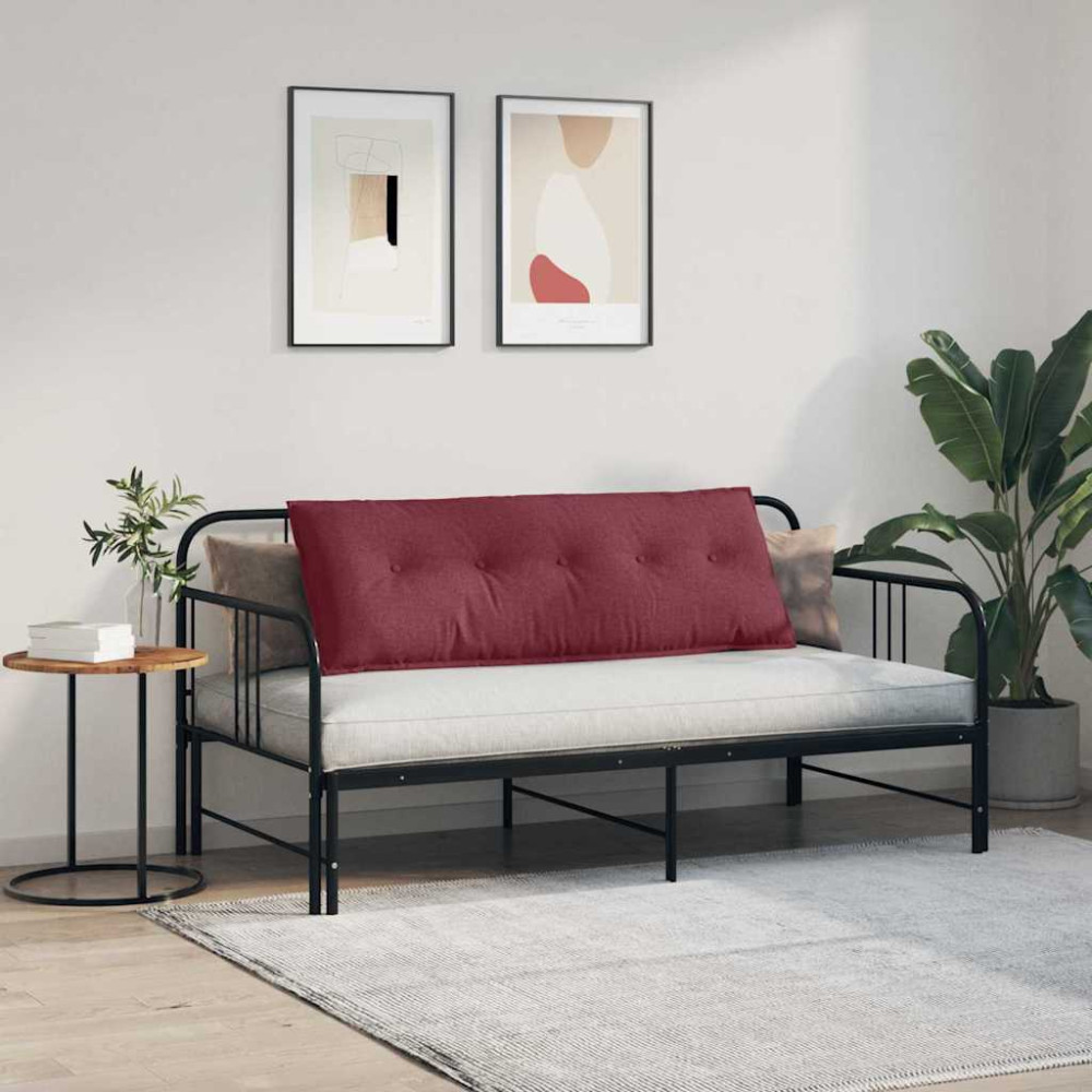 Produktbild för Ryggkudde Vinröd 140 x 19 x 50 cm tyg