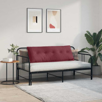 Produktbild för Ryggkudde Vinröd 140 x 19 x 50 cm tyg