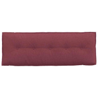 Produktbild för Ryggkudde Vinröd 140 x 19 x 50 cm tyg