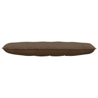 Produktbild för Ryggkudde Brun 140 x 19 x 50 cm tyg