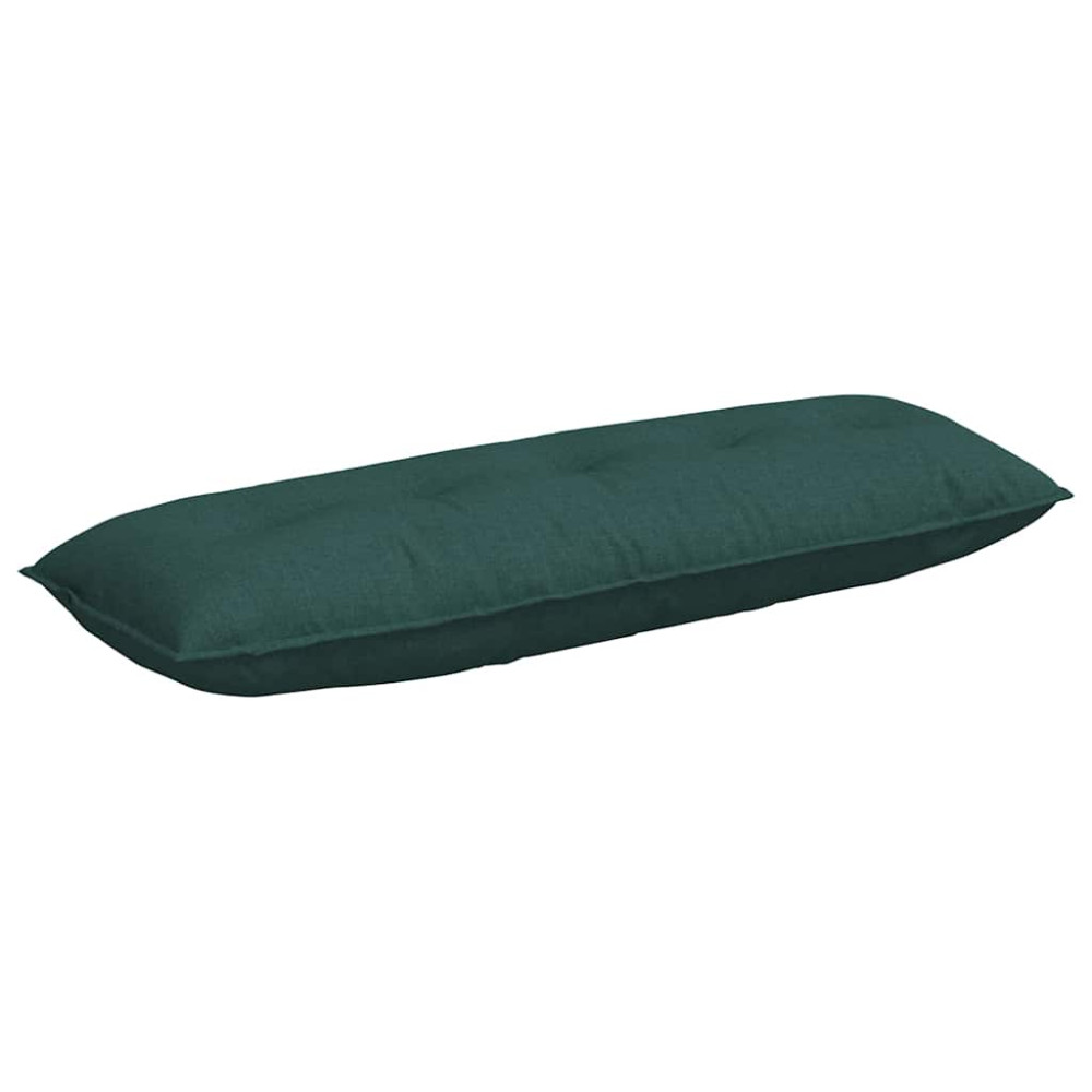 Produktbild för Ryggkudde Mörkgrön 140 x 19 x 50 cm tyg