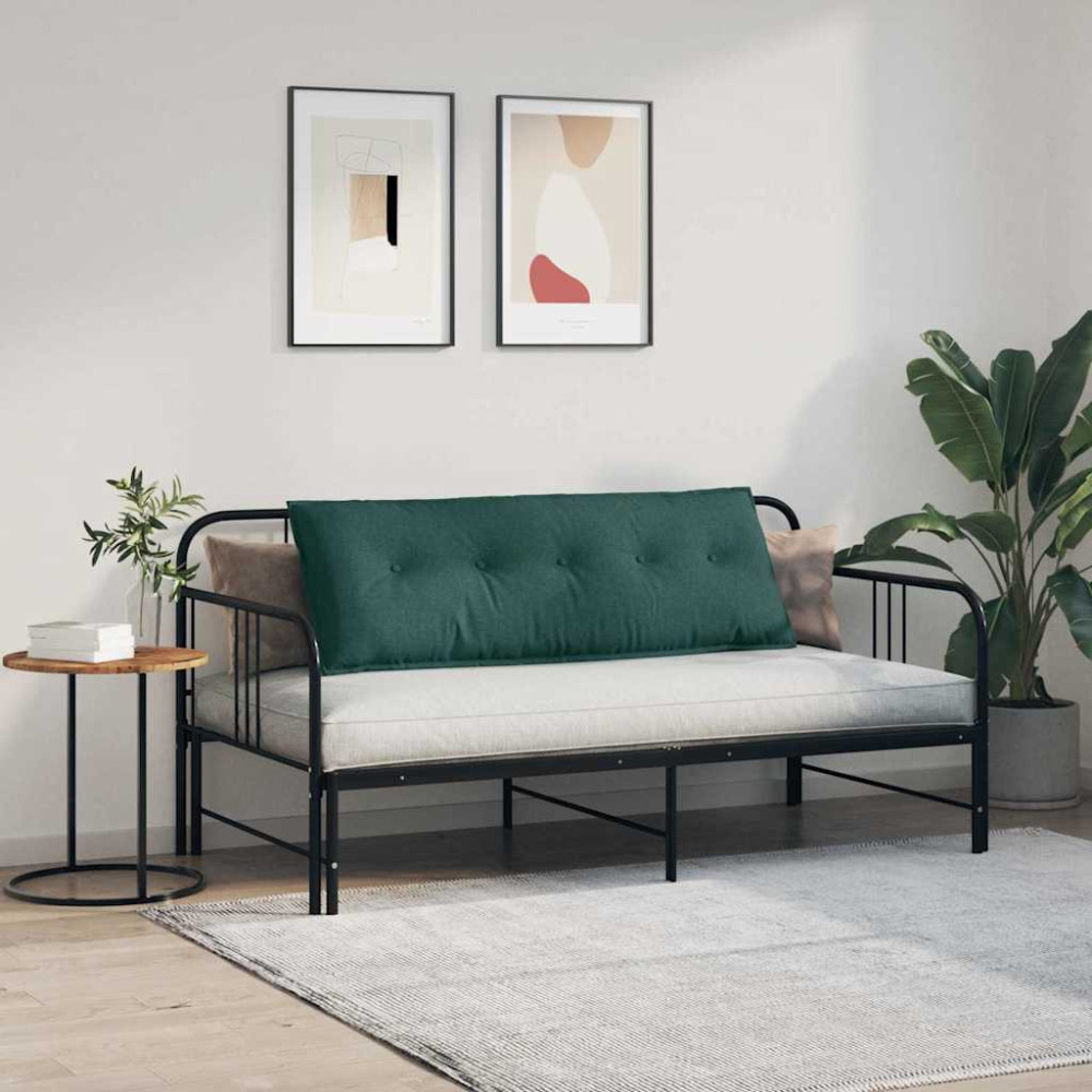 Produktbild för Ryggkudde Mörkgrön 140 x 19 x 50 cm tyg