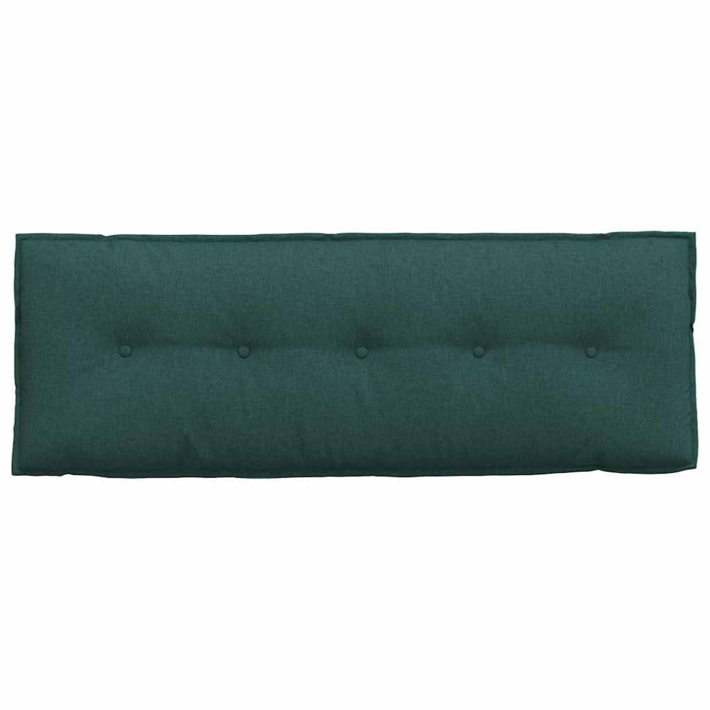 Produktbild för Ryggkudde Mörkgrön 140 x 19 x 50 cm tyg