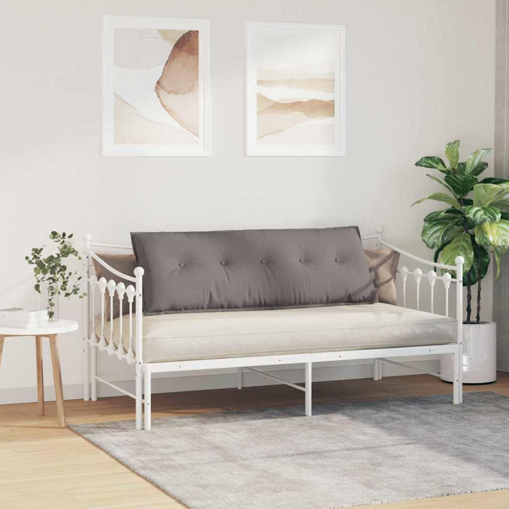 Produktbild för Ryggkudde Taupe 140 x 19 x 50 cm tyg