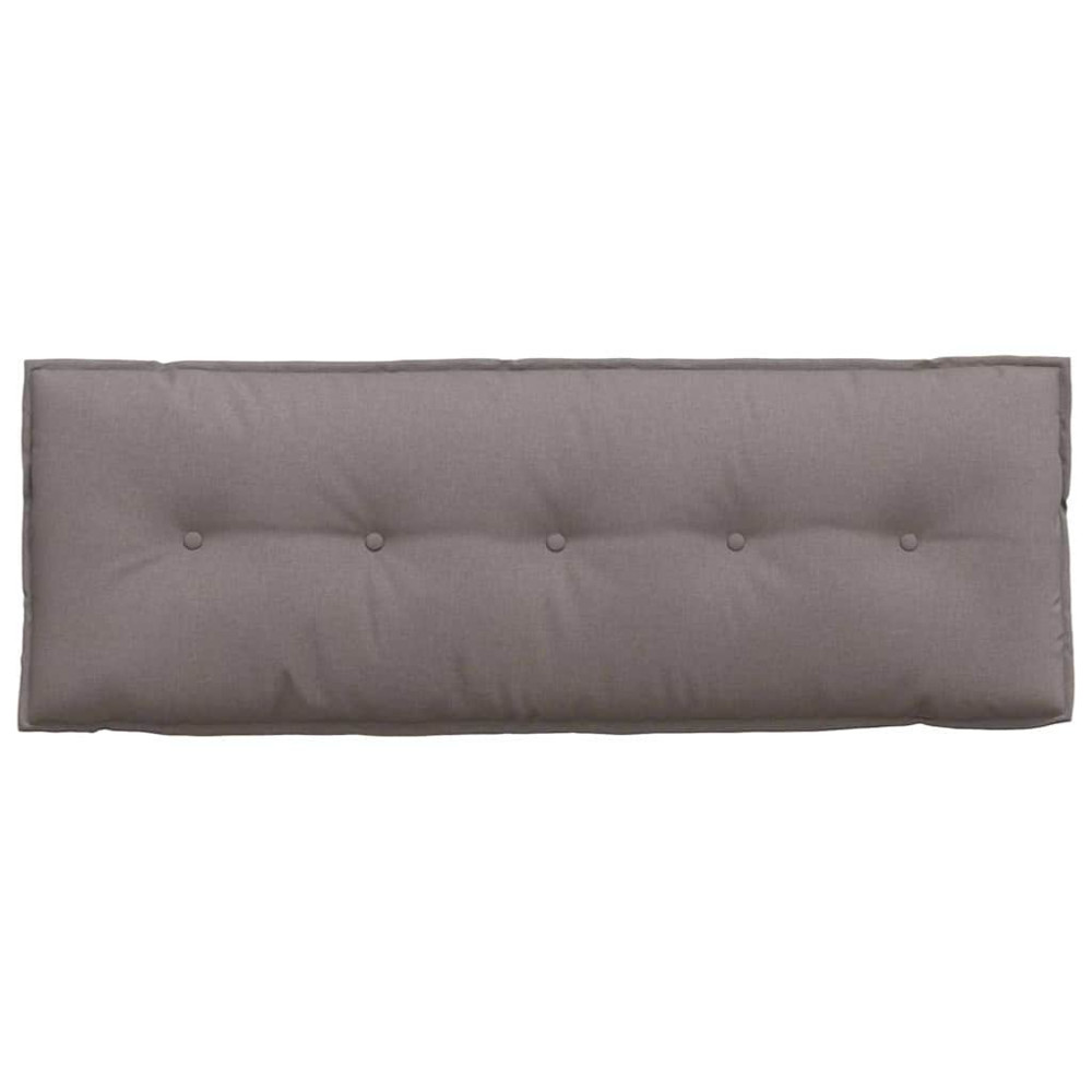 Produktbild för Ryggkudde Taupe 140 x 19 x 50 cm tyg