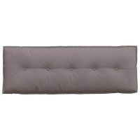 Produktbild för Ryggkudde Taupe 140 x 19 x 50 cm tyg