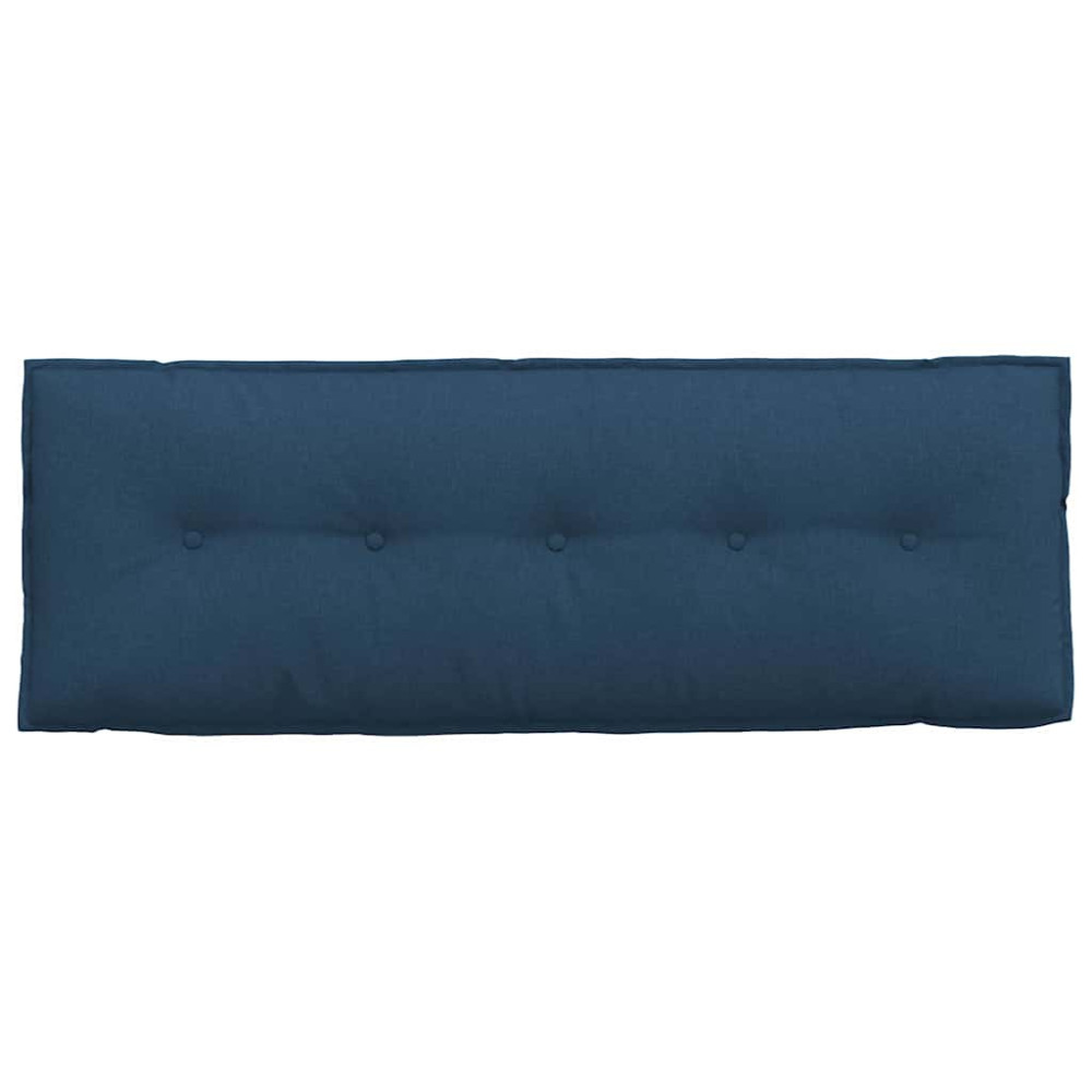 Produktbild för Ryggkudde Blå 140 x 19 x 50 cm tyg