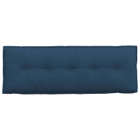 Produktbild för Ryggkudde Blå 140 x 19 x 50 cm tyg