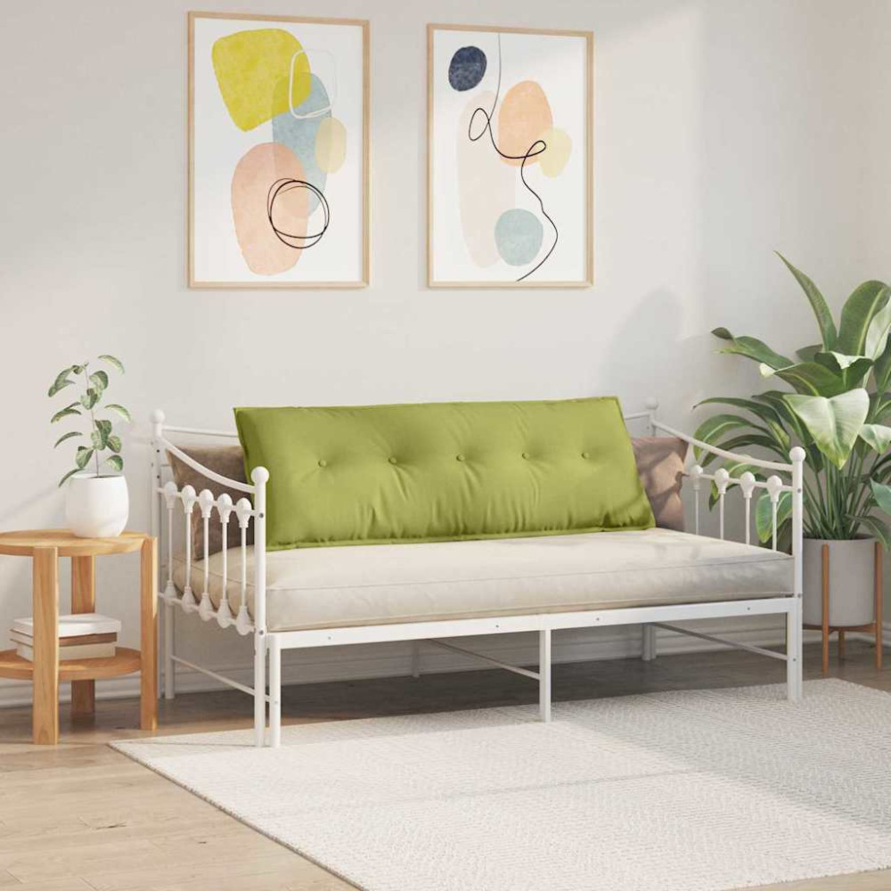 Produktbild för Ryggkudde Ljusgrön 140 x 19 x 50 cm tyg