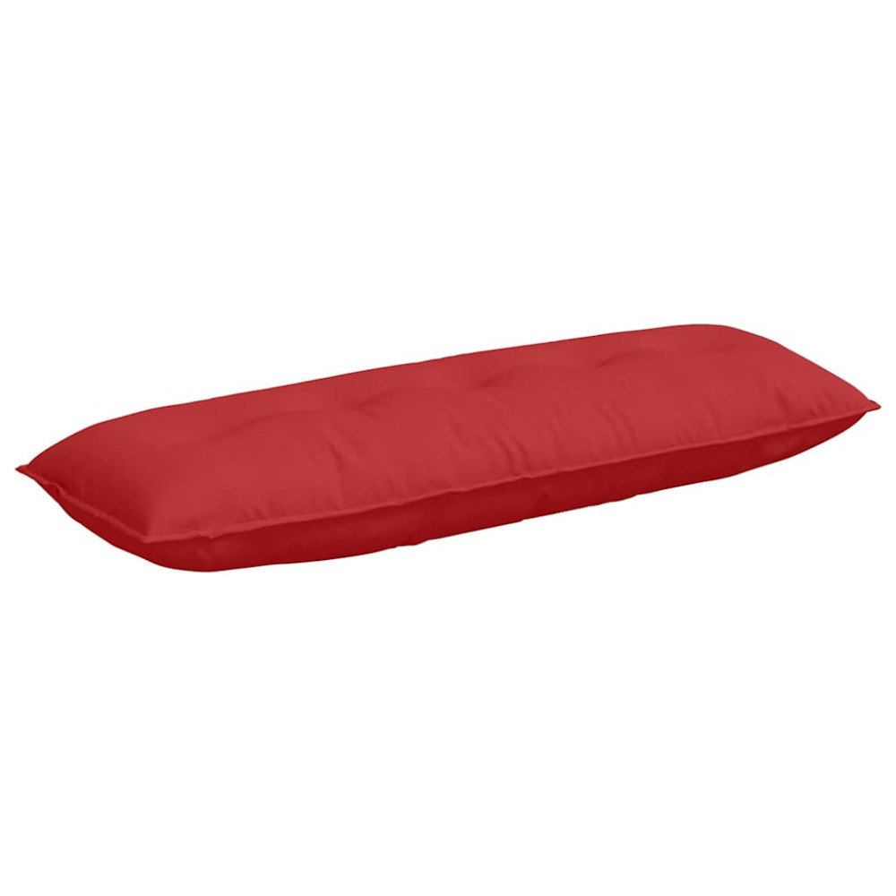 Produktbild för Ryggkudde Röd 140 x 19 x 50 cm tyg