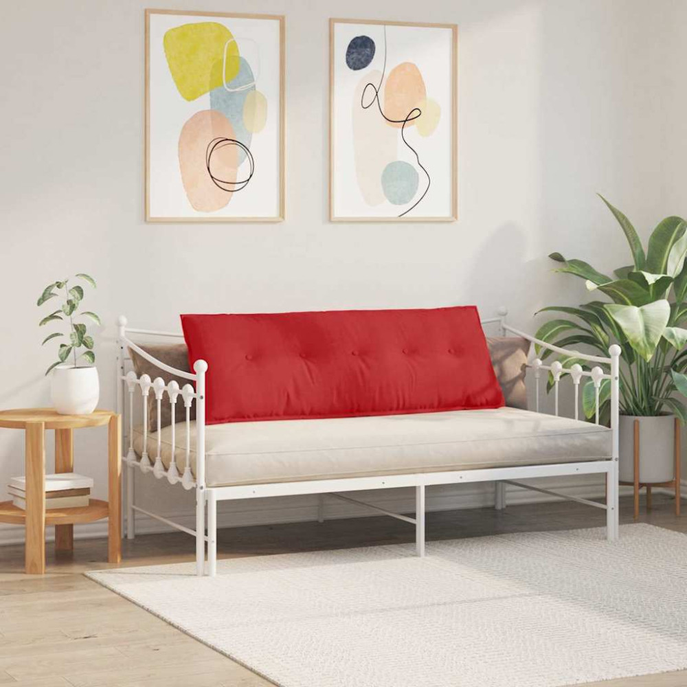 Produktbild för Ryggkudde Röd 140 x 19 x 50 cm tyg