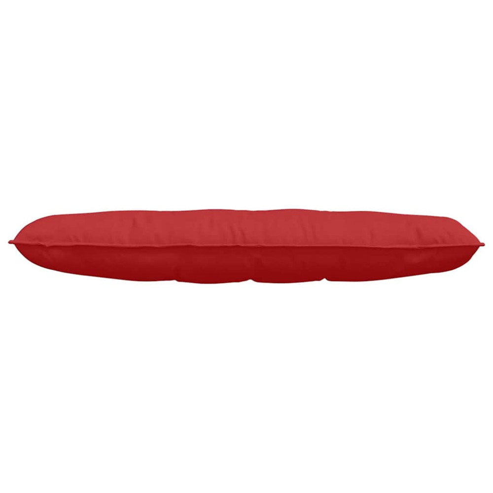 Produktbild för Ryggkudde Röd 140 x 19 x 50 cm tyg