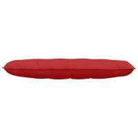 Produktbild för Ryggkudde Röd 140 x 19 x 50 cm tyg
