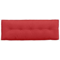 Produktbild för Ryggkudde Röd 140 x 19 x 50 cm tyg