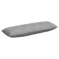 Produktbild för Ryggkudde Moln Grå 140 x 19 x 50 cm tyg