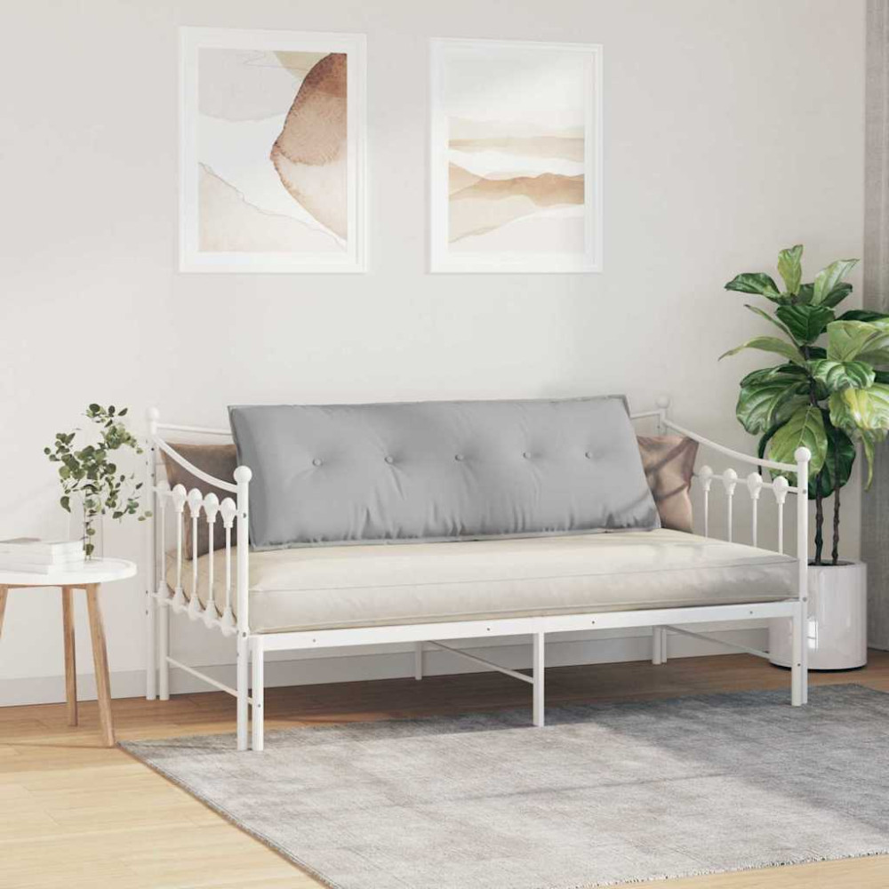 Produktbild för Ryggkudde Moln Grå 140 x 19 x 50 cm tyg
