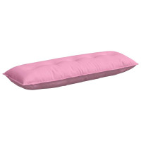 Produktbild för Ryggkudde Rosa 140 x 19 x 50 cm tyg