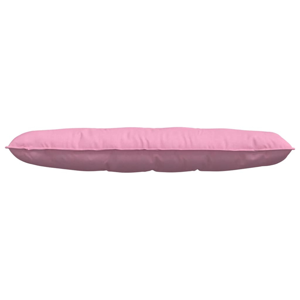 Produktbild för Ryggkudde Rosa 140 x 19 x 50 cm tyg