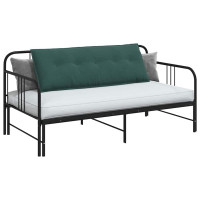 Produktbild för Ryggkudde Mörkgrön 140 x 50 cm Kordread tyg