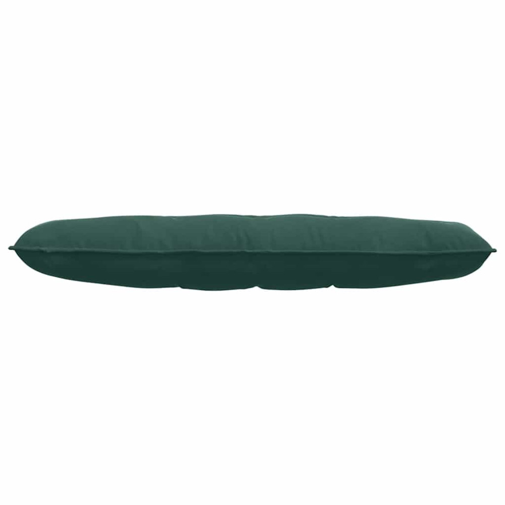 Produktbild för Ryggkudde Mörkgrön 140 x 50 cm Kordread tyg