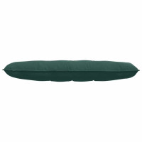 Produktbild för Ryggkudde Mörkgrön 140 x 50 cm Kordread tyg