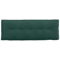 Produktbild för Ryggkudde Mörkgrön 140 x 50 cm Kordread tyg