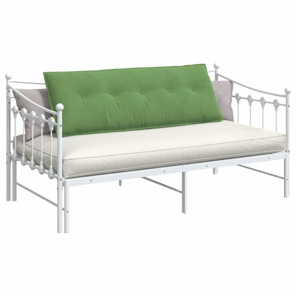 Produktbild för Ryggkudde Ljusgrön 140 x 50 cm Kordread tyg
