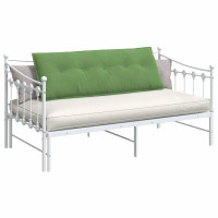 Produktbild för Ryggkudde Ljusgrön 140 x 50 cm Kordread tyg