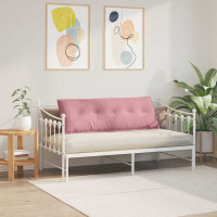 Produktbild för Ryggkudde Rosa 140 x 50 cm Kordread tyg