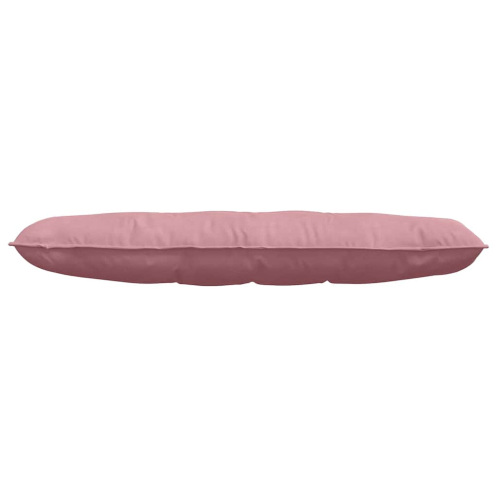 Produktbild för Ryggkudde Rosa 140 x 50 cm Kordread tyg