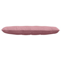 Produktbild för Ryggkudde Rosa 140 x 50 cm Kordread tyg
