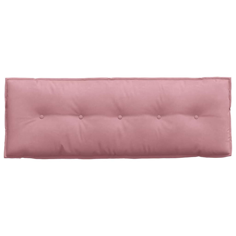 Produktbild för Ryggkudde Rosa 140 x 50 cm Kordread tyg