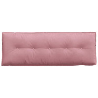 Produktbild för Ryggkudde Rosa 140 x 50 cm Kordread tyg