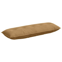 Produktbild för Ryggkudde Brun 140 x 50 cm Kordread tyg