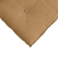 Produktbild för Ryggkudde Brun 140 x 50 cm Kordread tyg