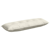 Produktbild för Ryggkudde Kräm 140 x 50 cm Kordread tyg