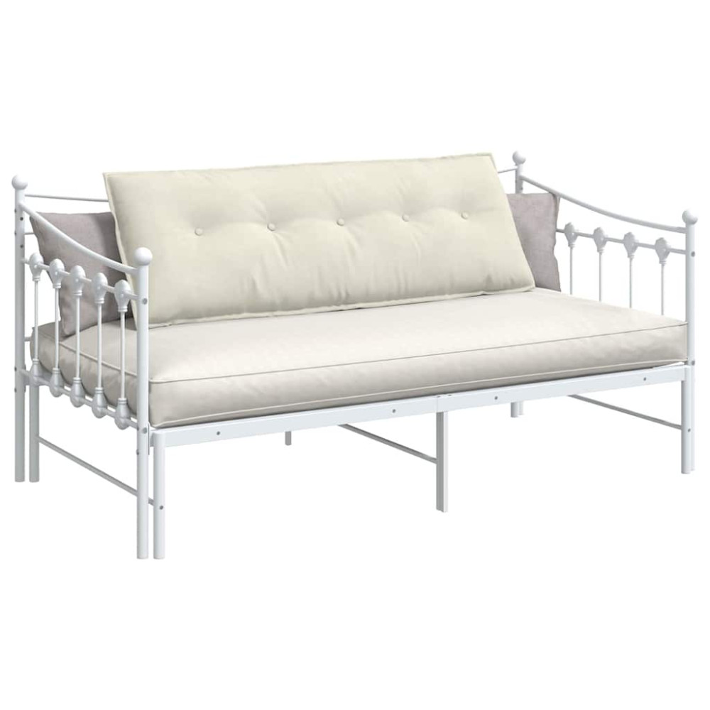 Produktbild för Ryggkudde Kräm 140 x 50 cm Kordread tyg