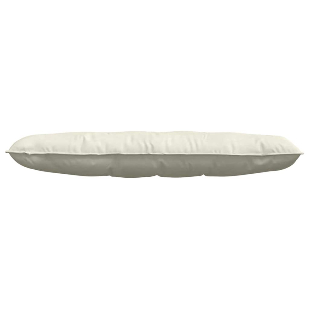 Produktbild för Ryggkudde Kräm 140 x 50 cm Kordread tyg