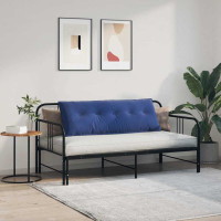 Produktbild för Ryggkudde Polisblå 140 x 50 cm Kordread tyg