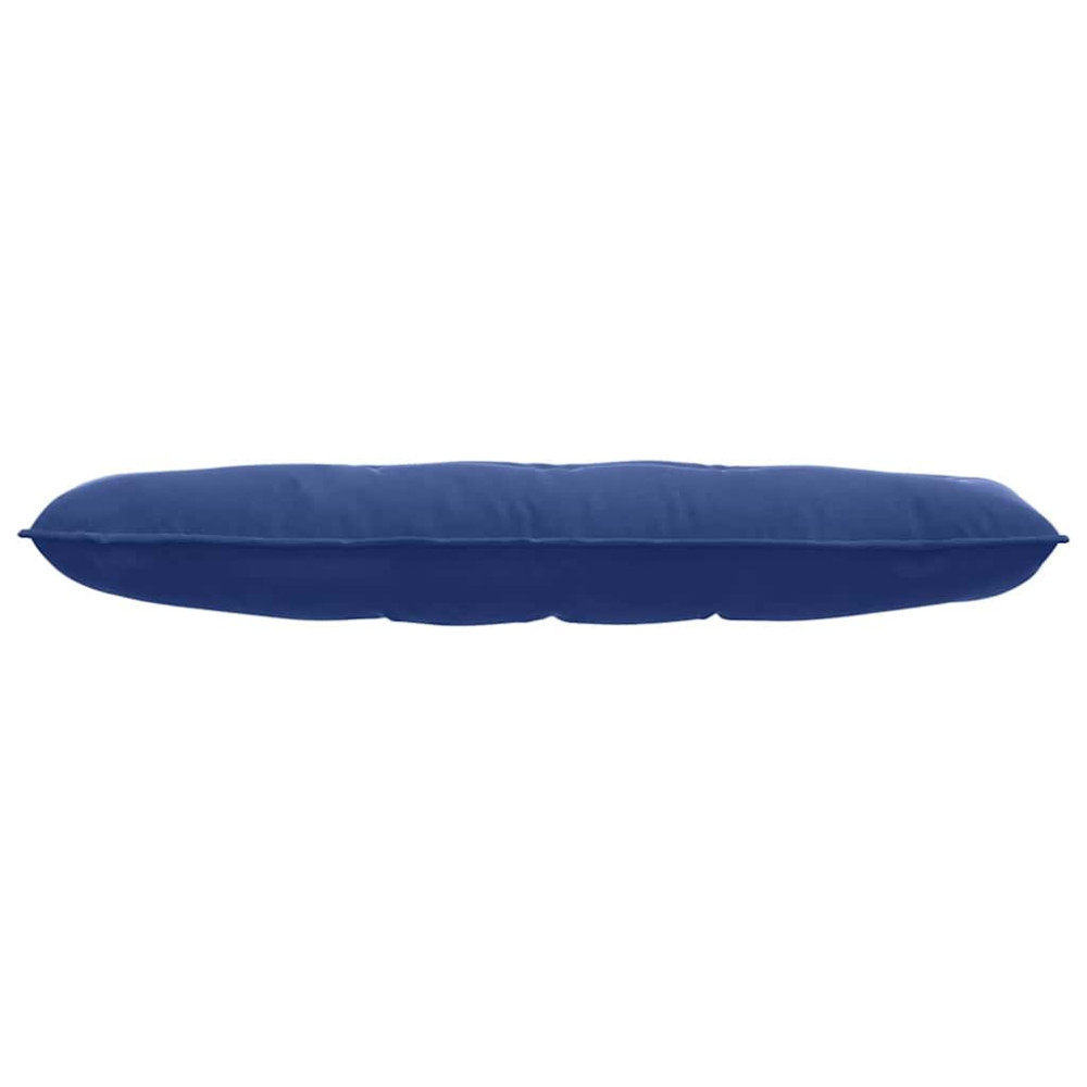 Produktbild för Ryggkudde Polisblå 140 x 50 cm Kordread tyg
