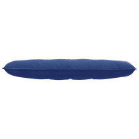 Produktbild för Ryggkudde Polisblå 140 x 50 cm Kordread tyg