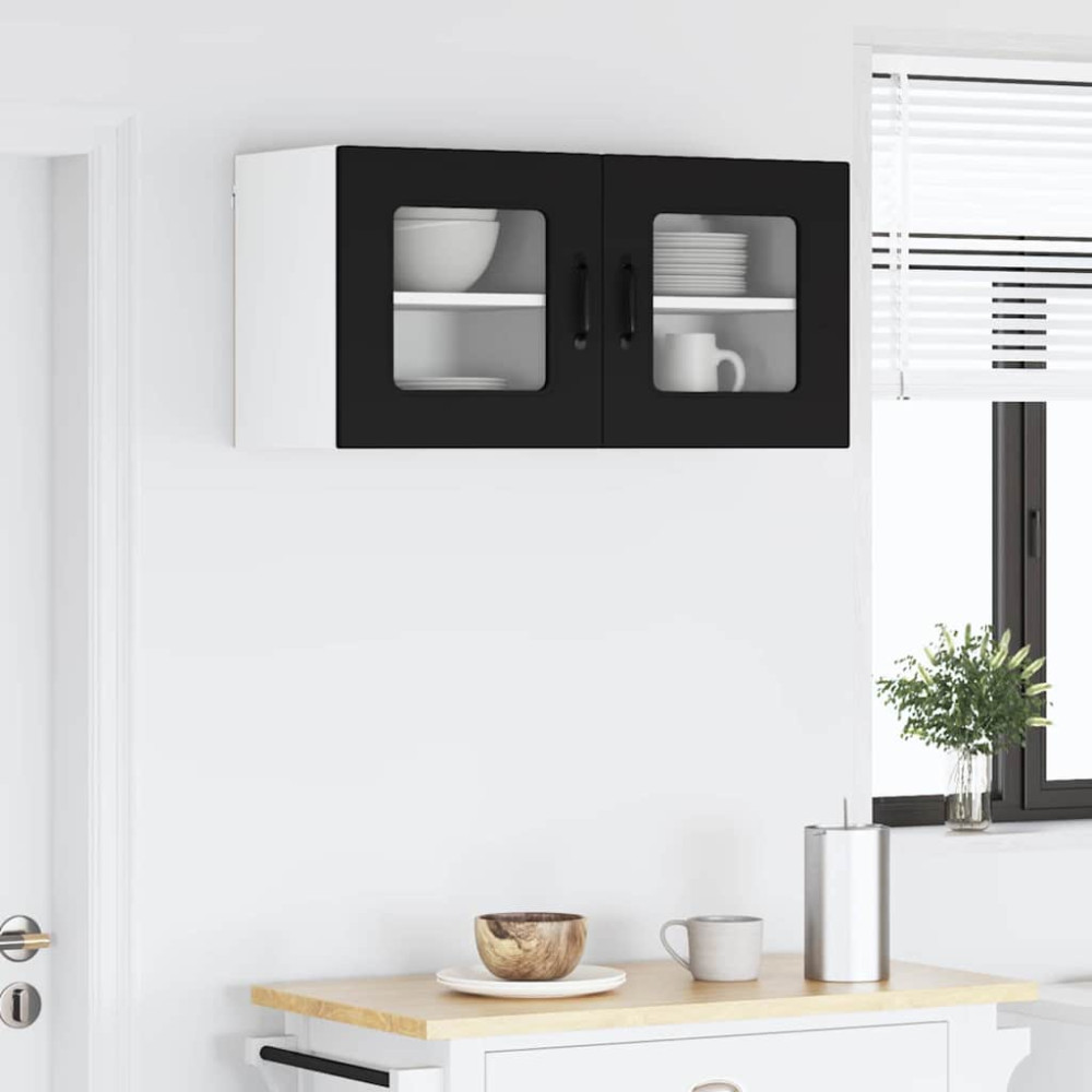 Produktbild för Diskmaskin panel Kalmar Svart 40 x 31 x 40 cm Konstruerat trä