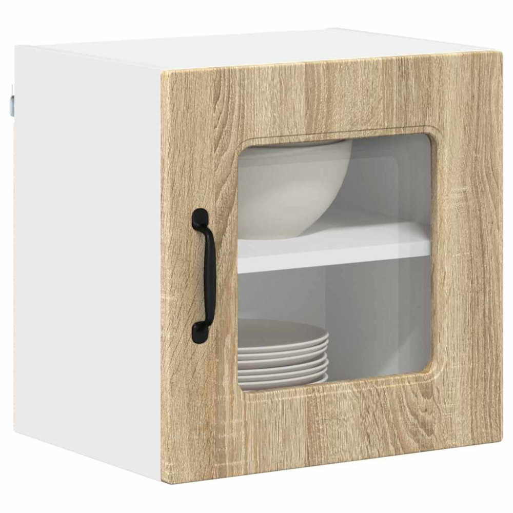 Produktbild för Diskmaskin panel Kalmar 2 pcs Sonoma-ek 40 x 31 x 40 cm