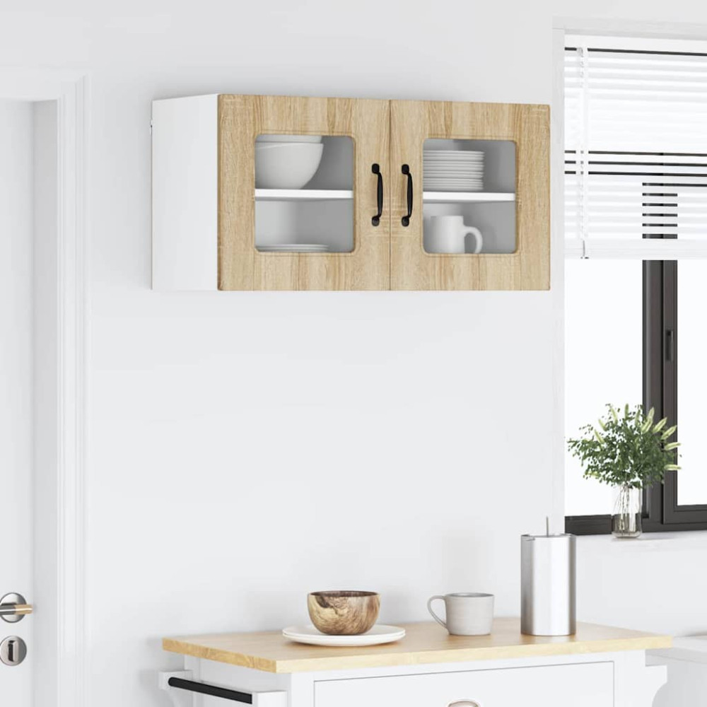 Produktbild för Diskmaskin panel Kalmar 2 pcs Sonoma-ek 40 x 31 x 40 cm