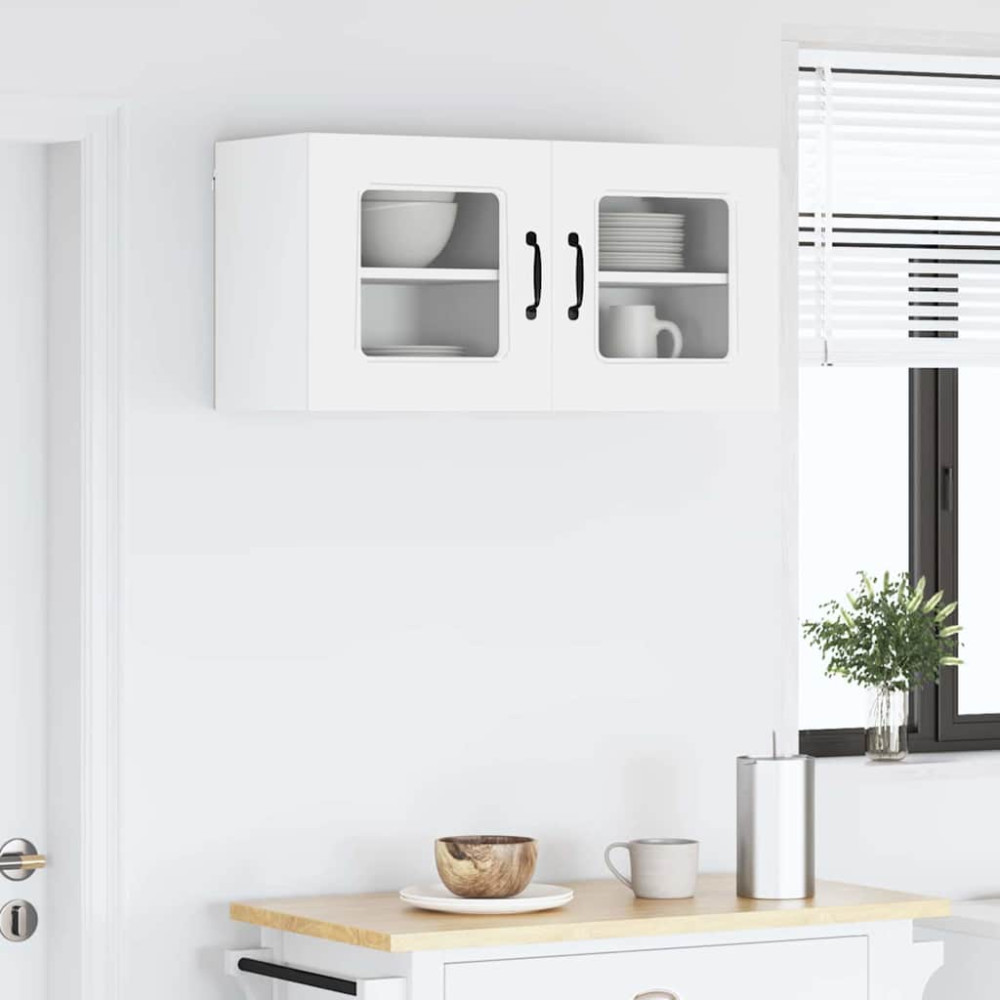 Produktbild för Diskmaskin panel Kalmar 2 pcs Högblanka vita 40 x 31 x 40 cm