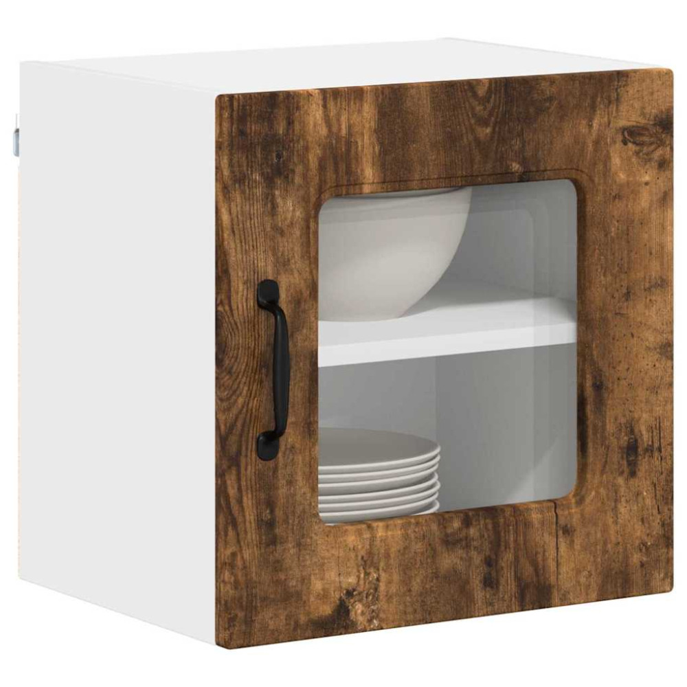 Produktbild för Diskmaskin panel Kalmar Rökt ek 40 x 31 x 40 cm Konstruerat trä