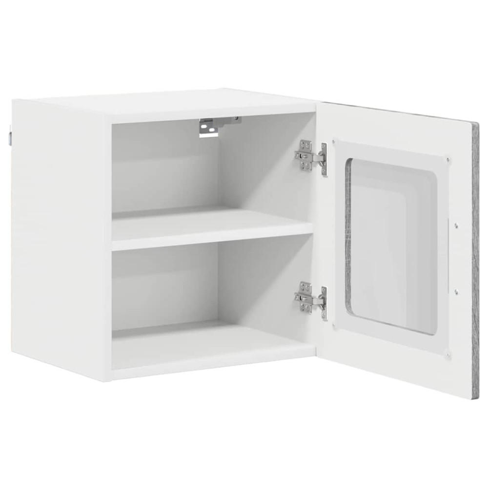 Produktbild för Diskmaskin panel Kalmar Grå Sonoma 40 x 31 x 40 cm
