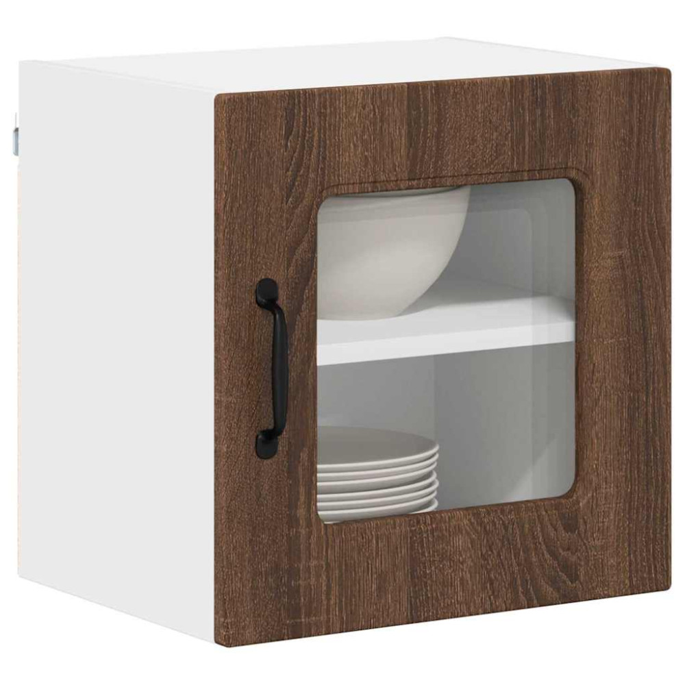 Produktbild för Diskmaskin panel Kalmar Brun Ek 40 x 31 x 40 cm Konstruerat trä