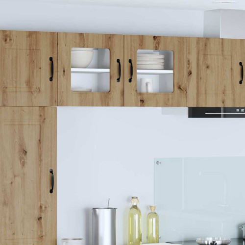 vidaXL Diskmaskin panel Kalmar Artisan Ek 40 x 31 x 40 cm